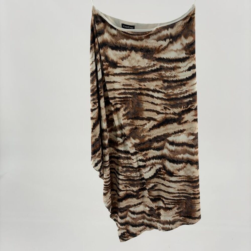 bebe One Shoulder Mini Dress